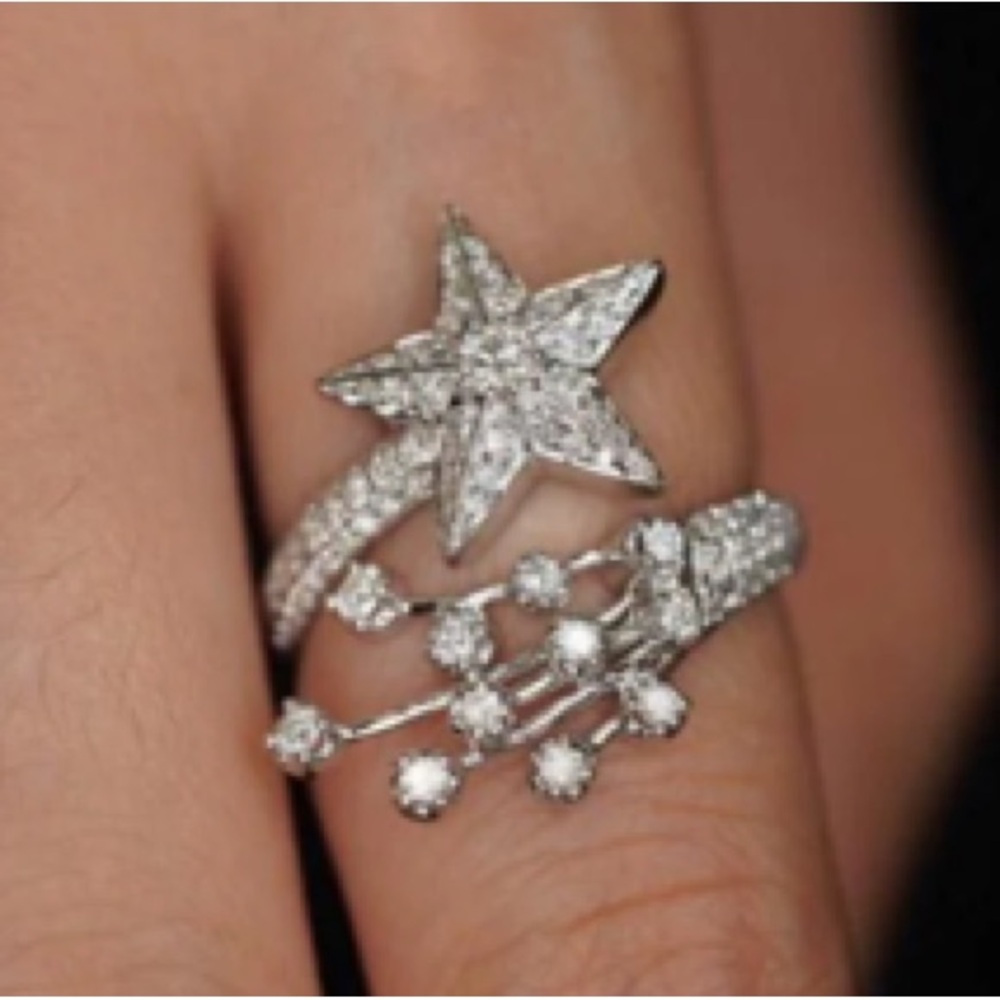 Starlight GENUINE MOISSANITE ring